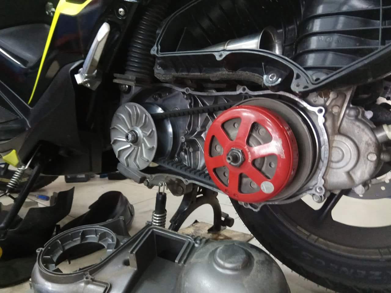 Fungsi Ring Pulley Nmax. Jangan Modifikasi CVT, Sebelum Paham Prinsip Kerjanya