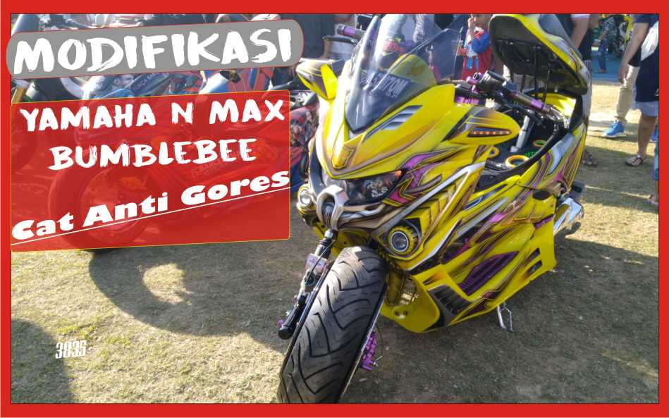 Nmax Modif Cat. Modifikasi Yamaha Nmax 155 Dengan Cat Anti Gores