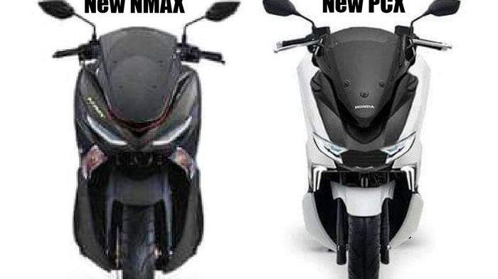 New Nmax Vs New Pcx. Komparasi Skutik Premium 150 cc, New NMAX Vs New PCX, Siapa yang Lebih Keren?