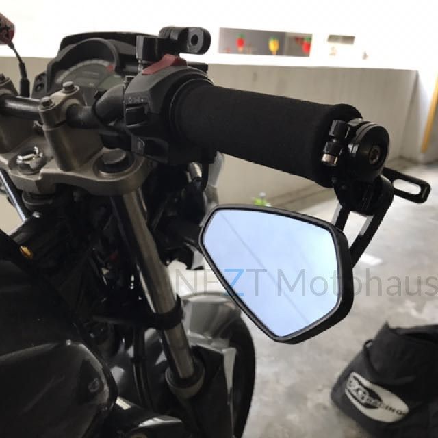 Nmax Windshield With Side Mirror. Bar End Side Mirror Universal NVX NMAX Y15 RS Rfs