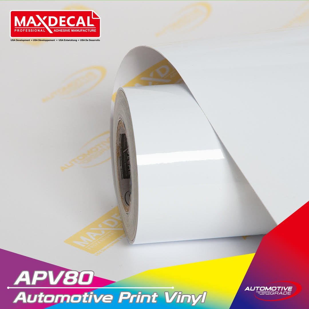 Ukuran Decal Nmax. MAXDECAL APV80 Automotive-grade Printable Vinyl Sticker