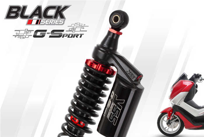 Review Shock Yss G Series Nmax. Harga YSS Black Series G-Sport Aerox, NMAX, PCX, Forza & XMAX