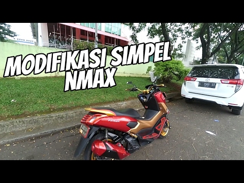Modifikasi Iron Max Nmax. Modif Yamaha Nmax Iron Man | Review - modifikasi iron max yamaha nmax