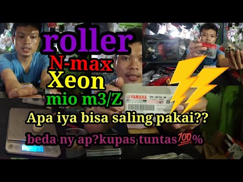 Berapa Berat Roller Nmax. Perbedaan roller N-max Xeon dan Mio m3 - berat roller yamaha nmax