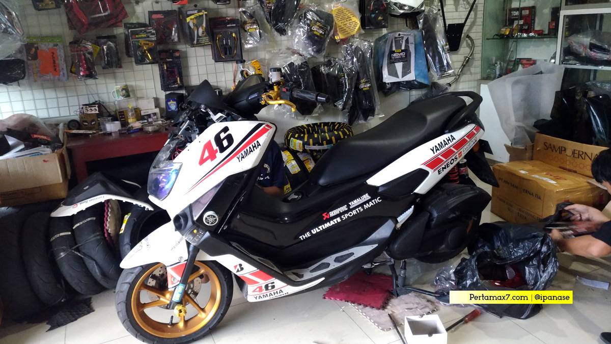 Modif Nmax Jogja. X-Workshop MAXI : Bengkel Spesialis Modifikasi Yamaha NMAX di Yogyakarta