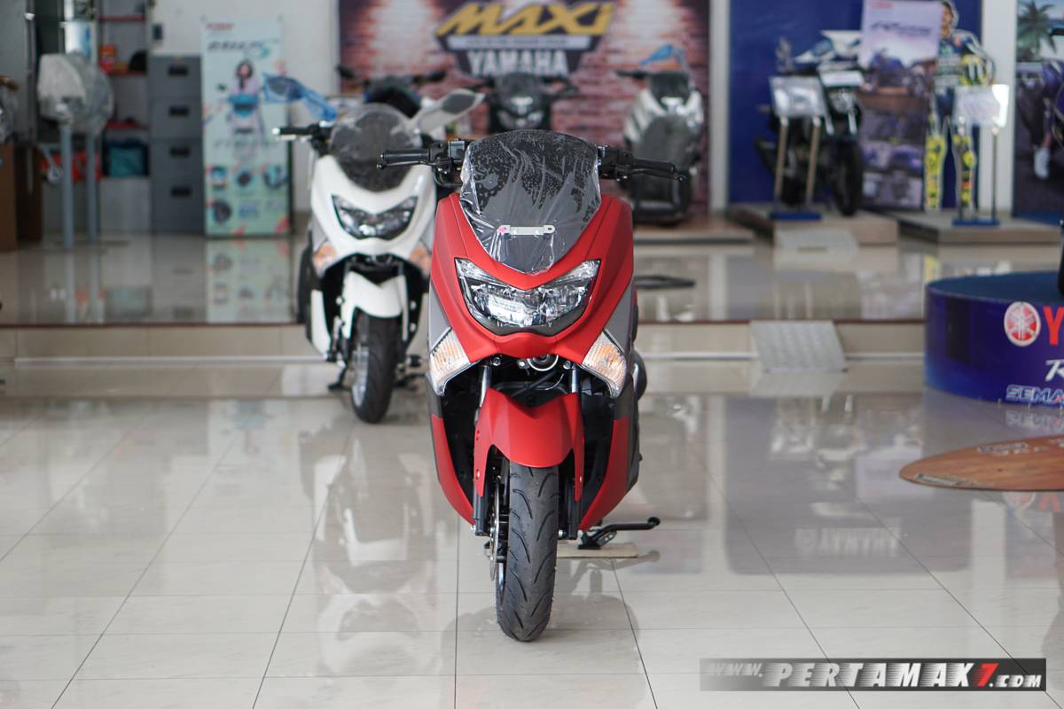 Nmax 2019 Abs Hitam. Pilihan Warna Yamaha NMAX STD 2019, Merah Doff Lahir Kembali !