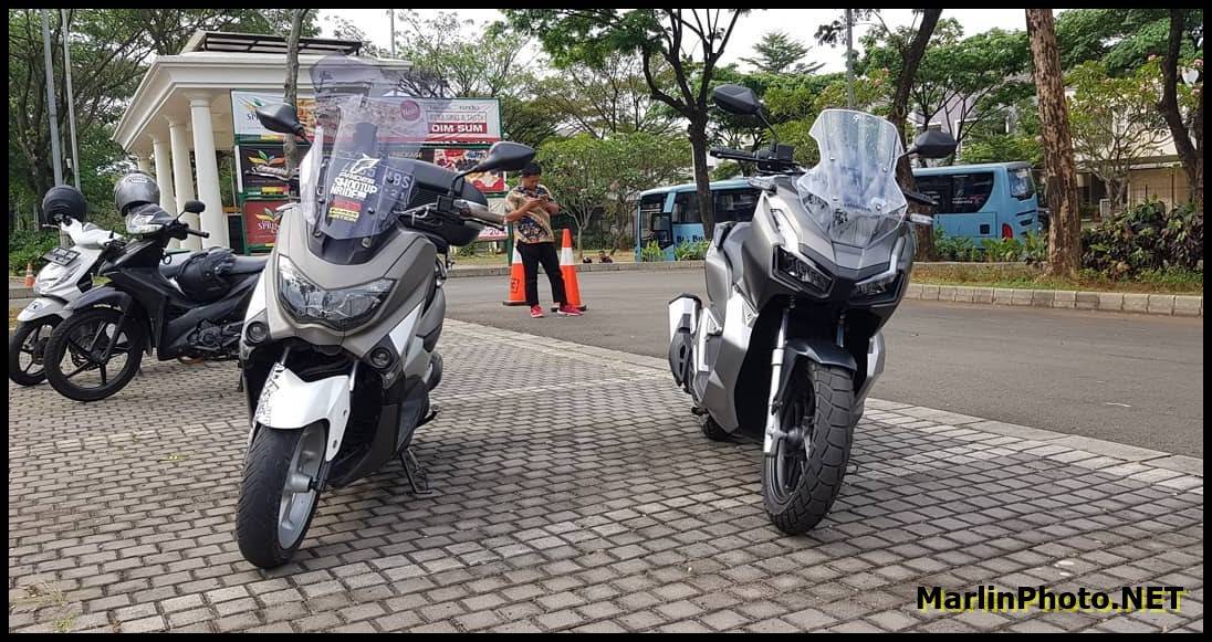 Nmax 2021 Vs Adv 2021. Dimensi Yamaha NMAX 155 VS Honda ADV 150, Besar Mana ?