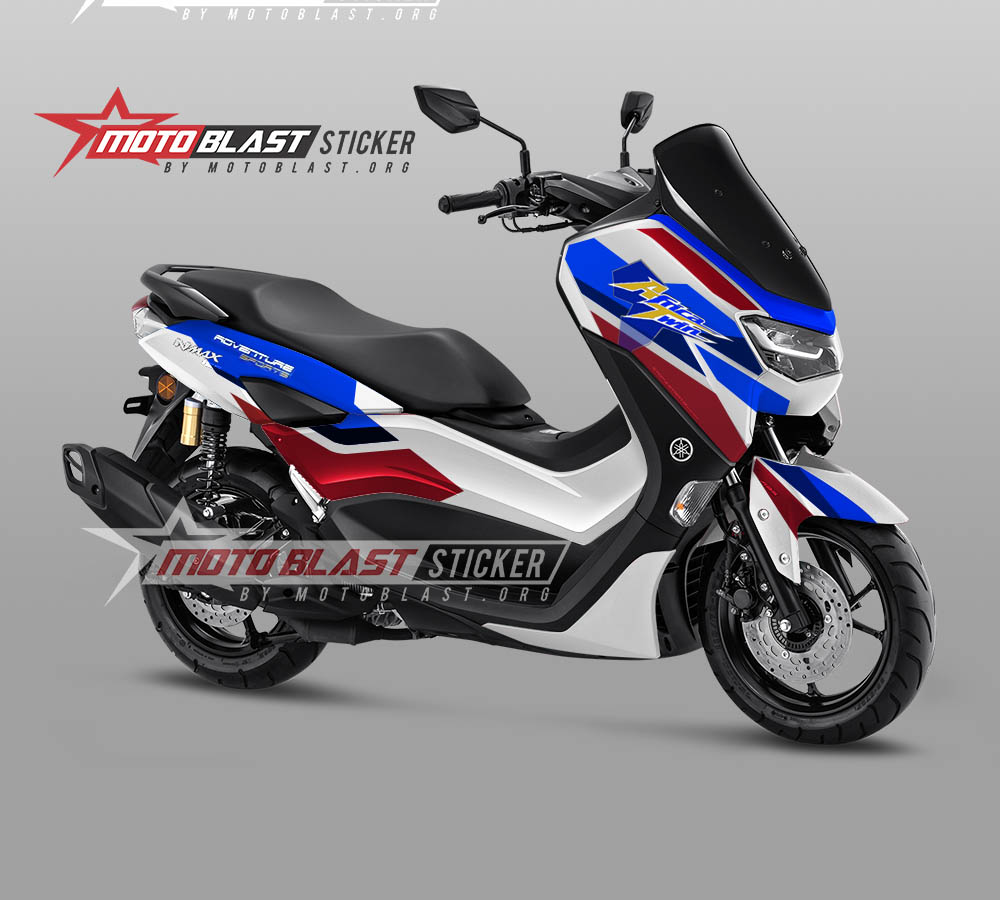 Nmax Striping Modif. Modif striping Yamaha New Nmax livery Africa Twin