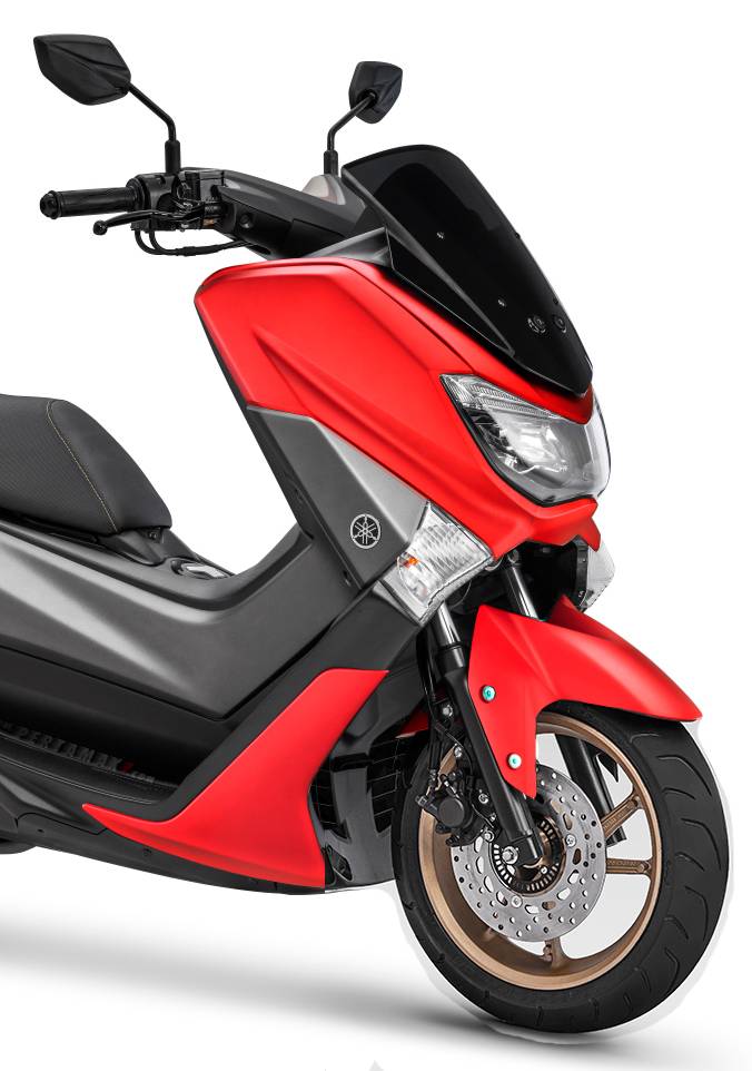 Nmax Velg Merah. Gambaran Yamaha NMAX Merah Doff Velg Emas, Bagaimana ?