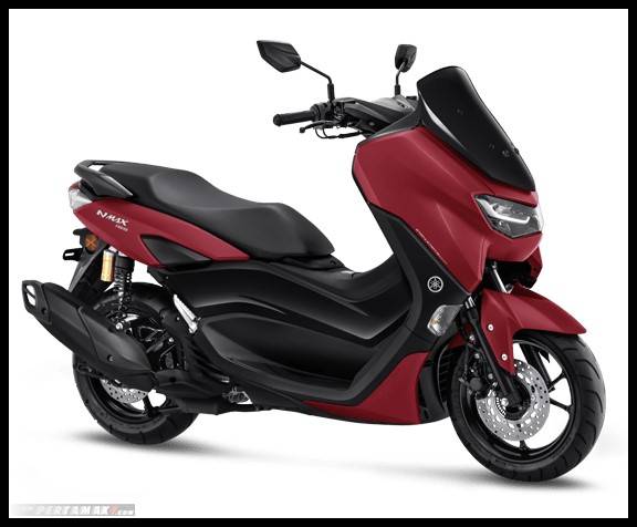 Nmax 2020 Merah Doff. Pilihan Warna Yamaha NMAX Facelift 2020 Non ABS