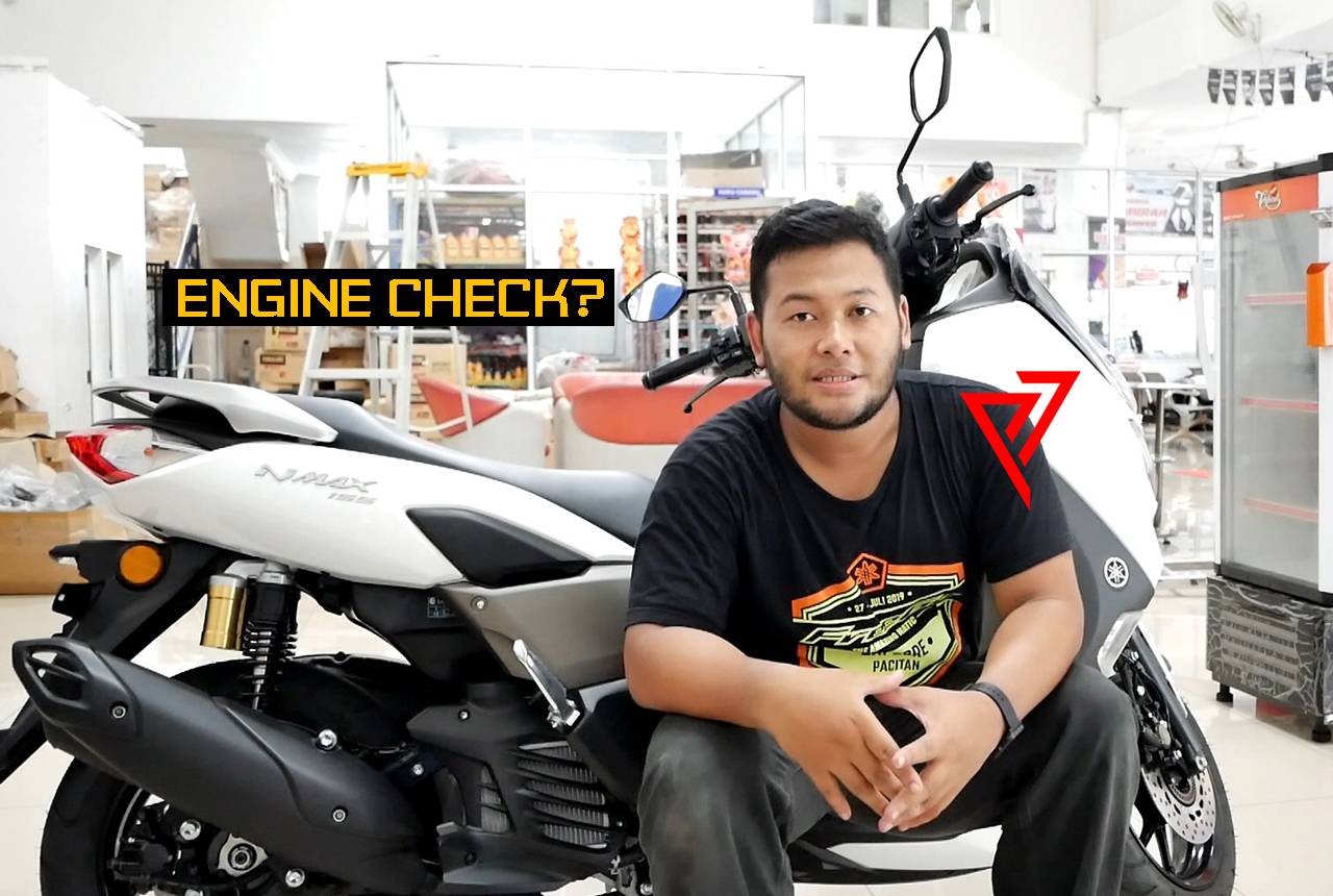 Nmax 2020 Engine Check. Atasi Engine Check Nyala Yamaha NMAX 2020, Jangan Panik