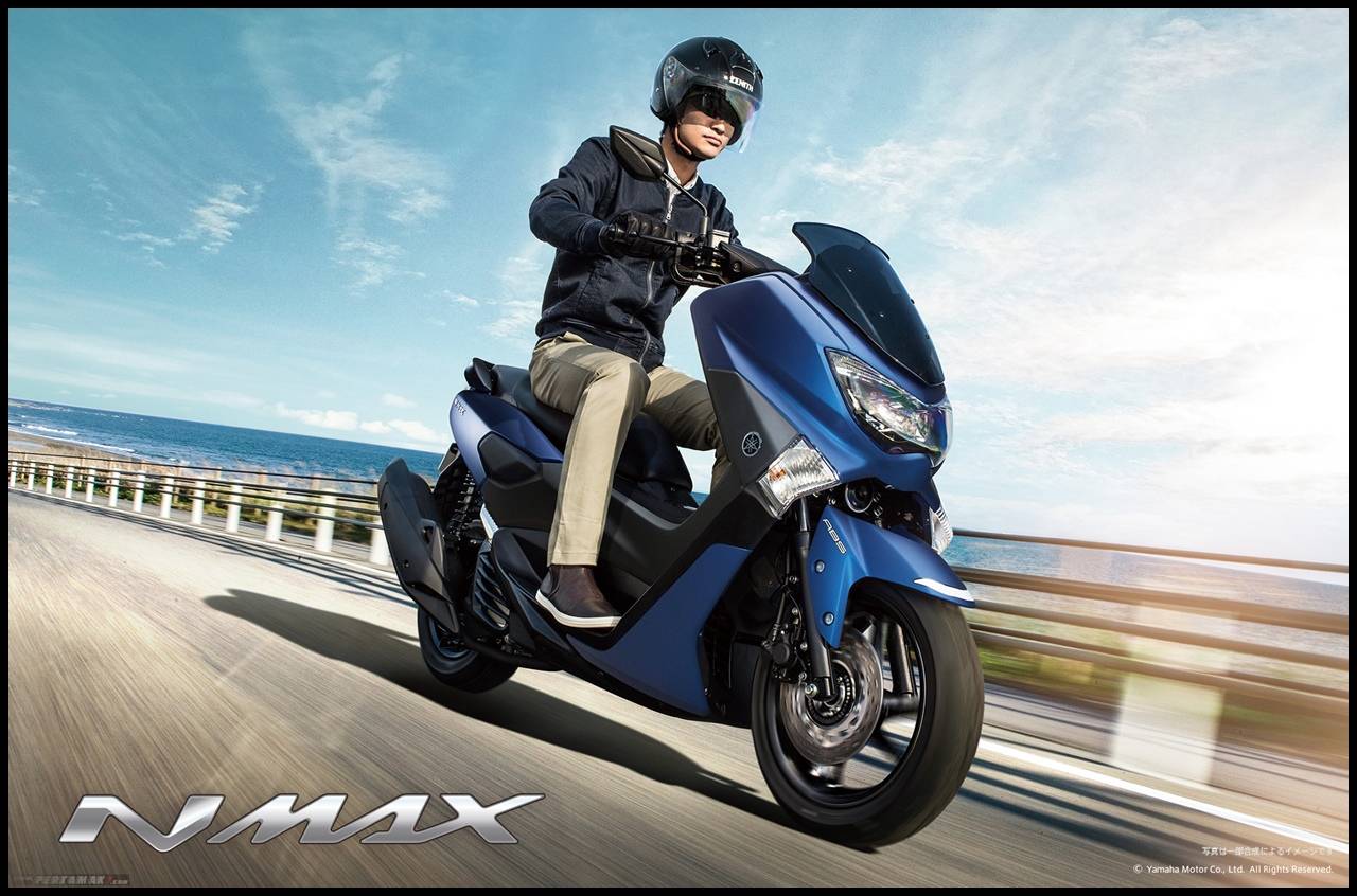 Nmax Old Biru. Yamaha Old NMAX Matte Blue, Keren Juga Nih Detailnya