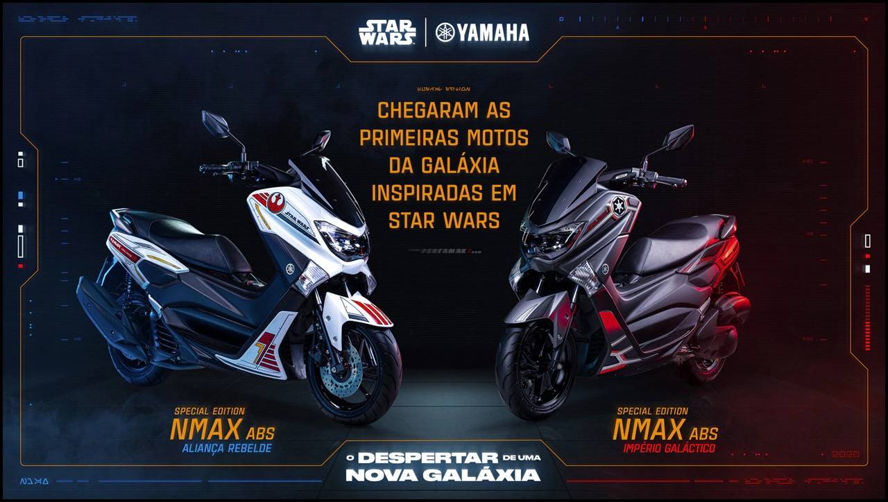 Nmax Yamaha Decal. Yamaha NMAX 160 Star Wars Brasil, Harga Rp38 Jutaan Main Decal Special Edition