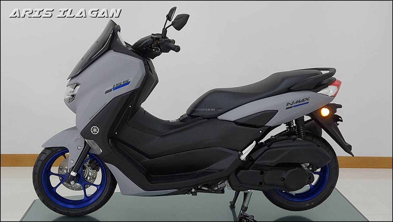 Nmax 2021 Icon Grey. Yamaha NMAX Connected Icon Gray Velg Biru, Indonesia Kapan?