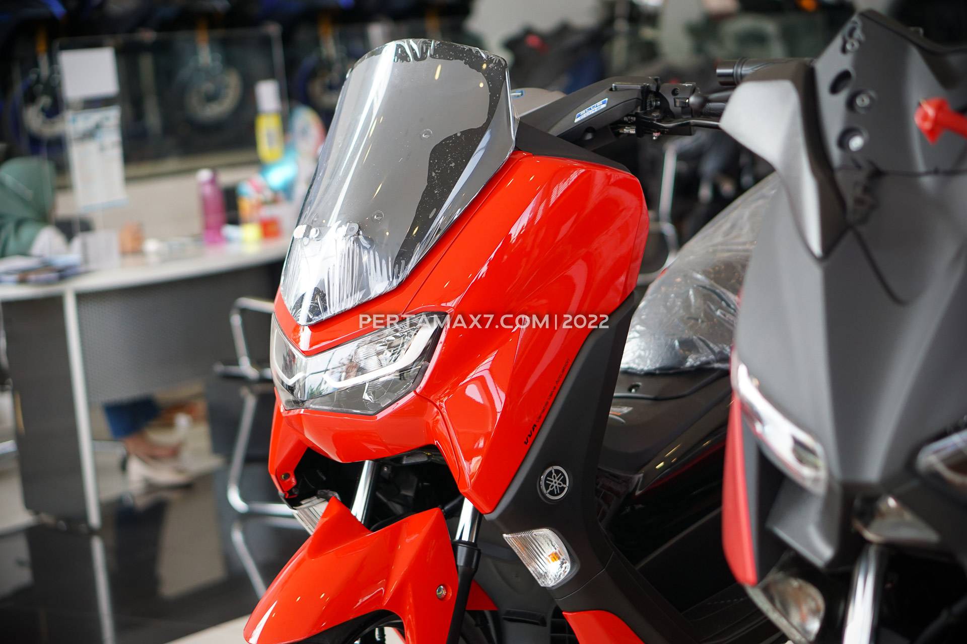 Nmax Merah New. Nonton Yamaha NMAX Merah Glossy Terbaru 2022 : Mencolok ! Foto dan Video Detail