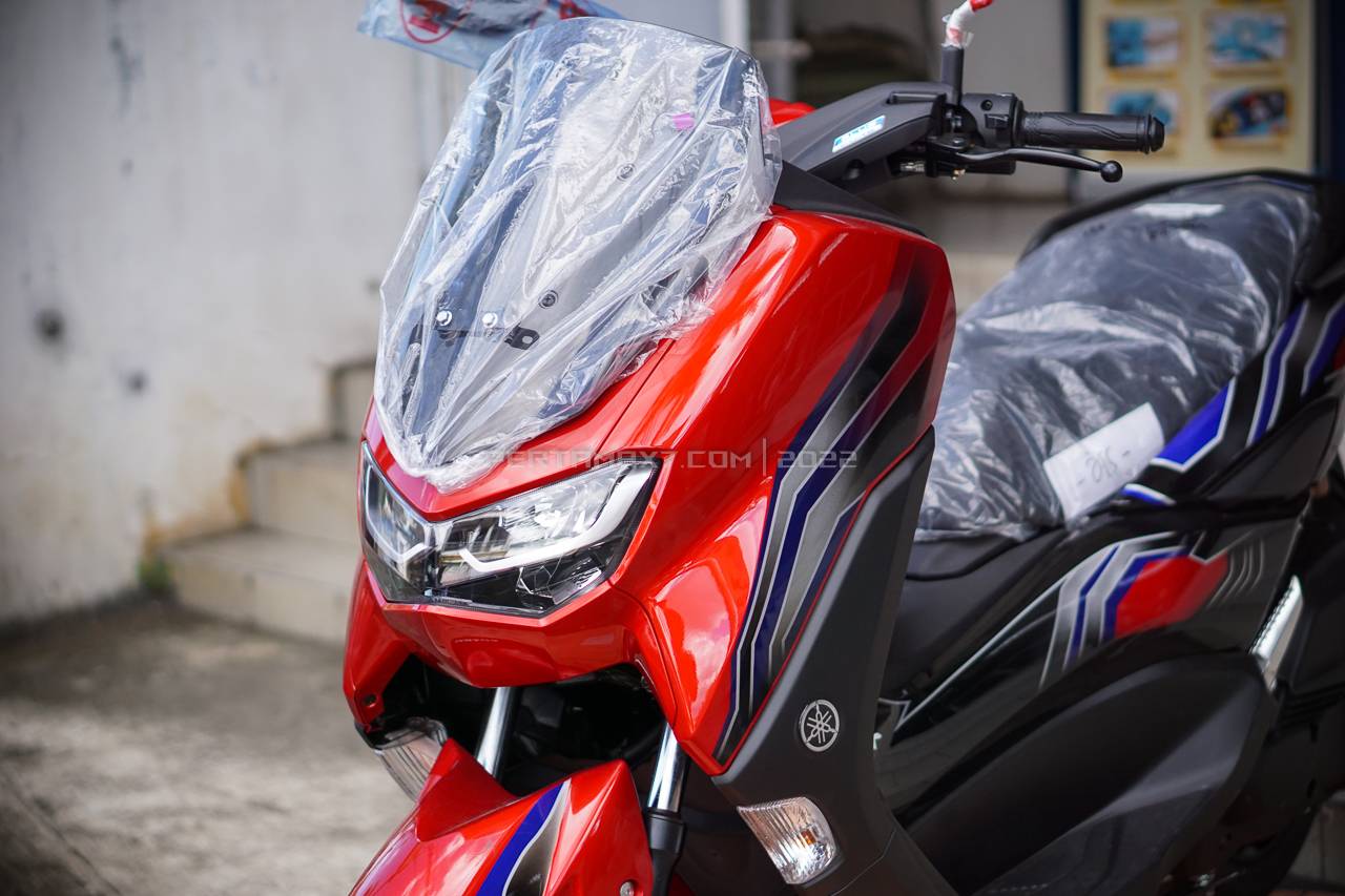 Sticker Nmax Spiderman. Custom Yamaha NMAX Spiderman Indonesia, Keren !