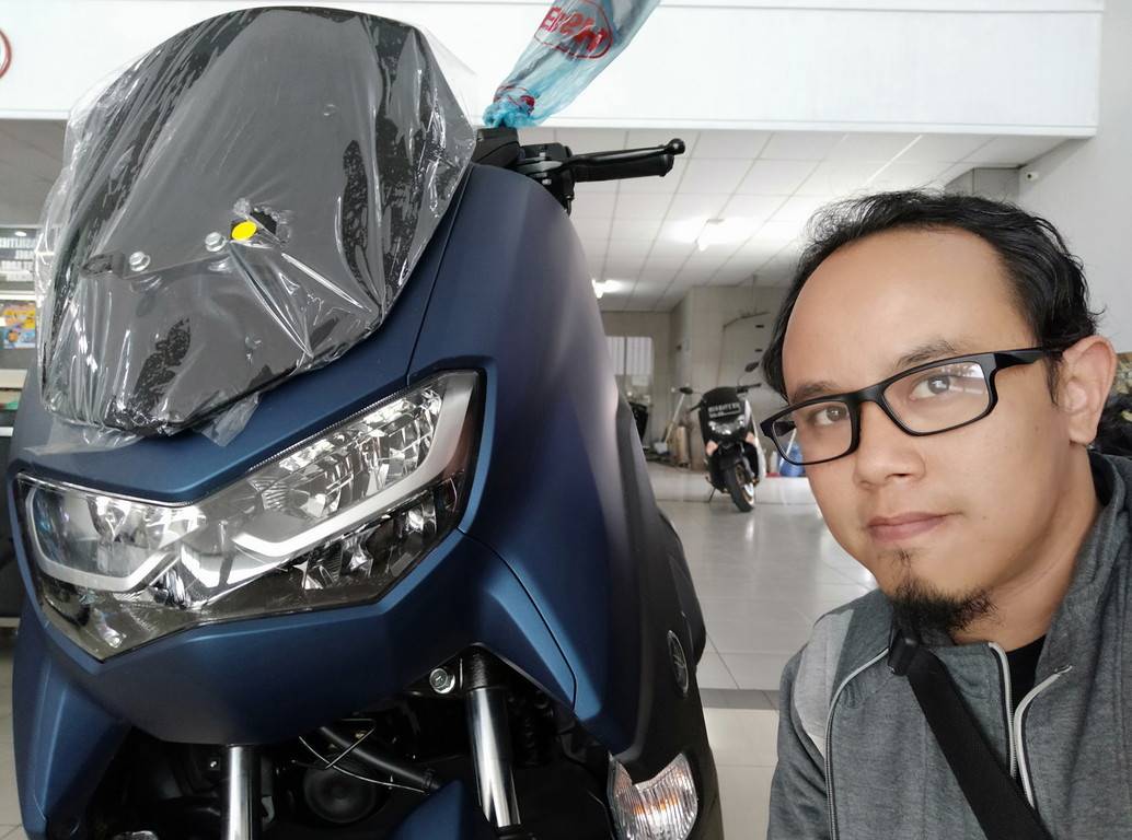 Nmax Warna Biru Dop. Ketemu New NMax 2020 Warna Biru Doff