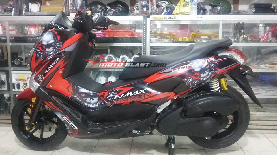 Stiker Yamaha Nmax 2020. Testimonial Decal stiker Yamaha NMAX dari Ambon