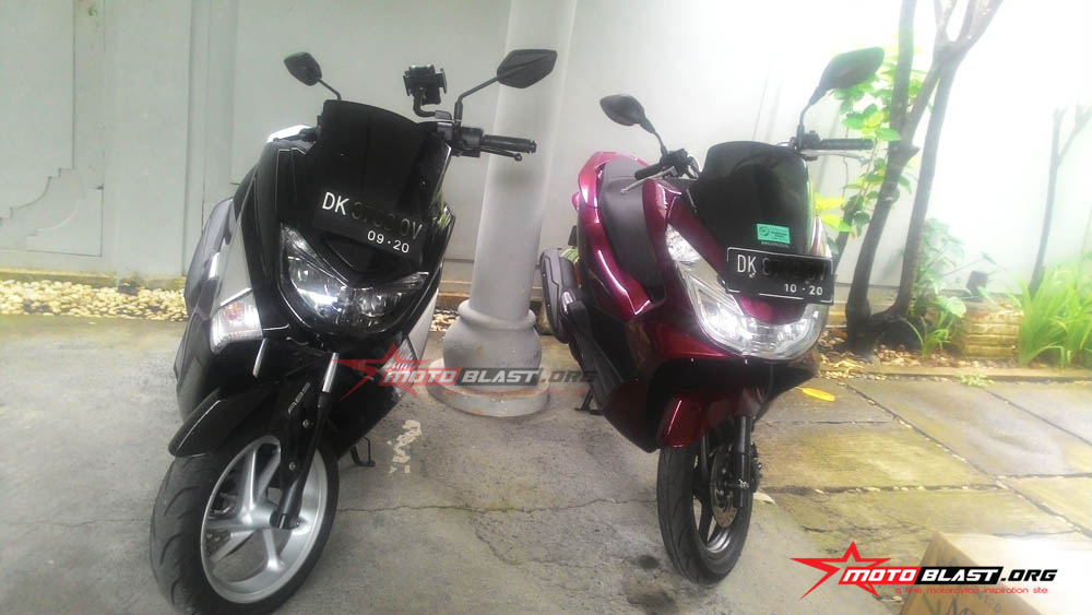 Honda Pcx 150 Vs Yamaha Nmax 155 Philippines. Kompare Fisik Honda PCX 150 Vs Yamaha NMAX 155