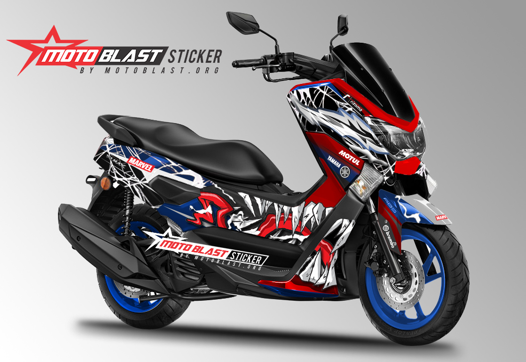 Striping Yamaha Nmax. Modifikasi Striping Yamaha Nmax Venom