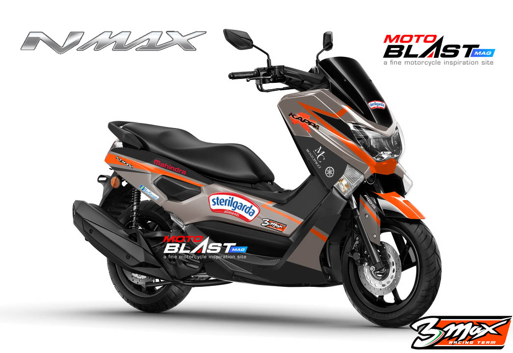 Striping Modifikasi Nmax. Modifikasi Striping Yamaha Nmax Sterilgarda Max team