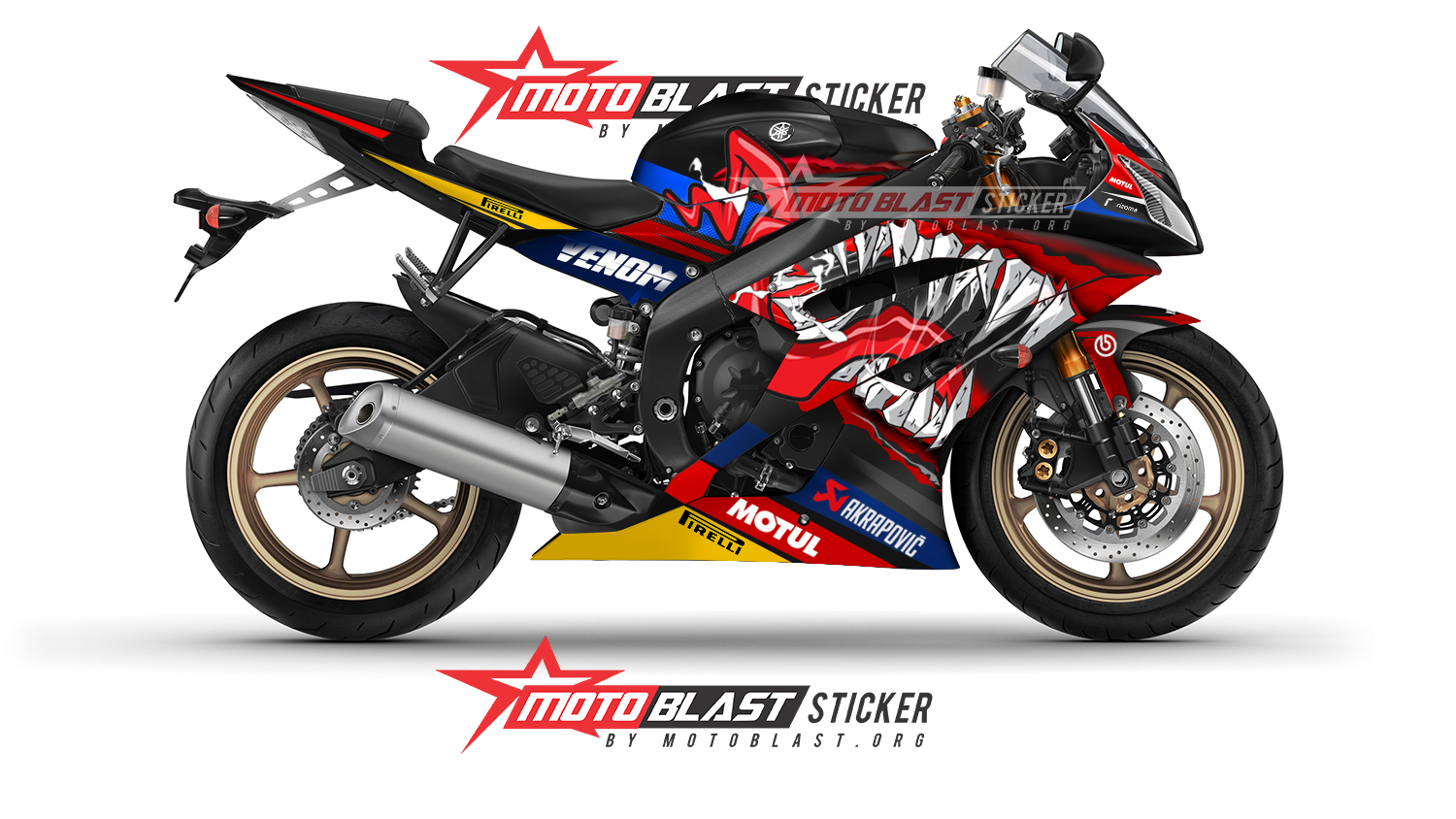 Stiker Nmax Venom. Modifikasi striping Yamaha R6 Venom hjc motoblast