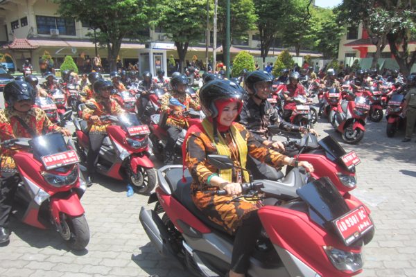 Motor Nmax Merah. Seluruh Kepala Desa di Soloraya Ber-Nmax Merah, Kecuali Lurah di Solo