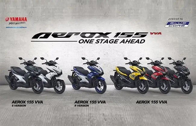 Aerox Standar Vs Nmax Standar. Pilih Yamaha Aerox 155 Standar, R atau S-Version?