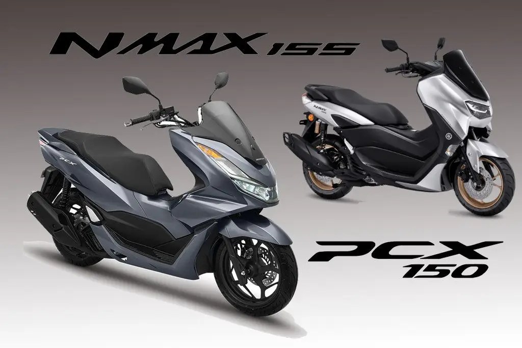 Nmax Vs Raider 150. Honda PCX160 CBS Vs Yamaha Nmax 155 Connected Version, Mana Lebih Ok?