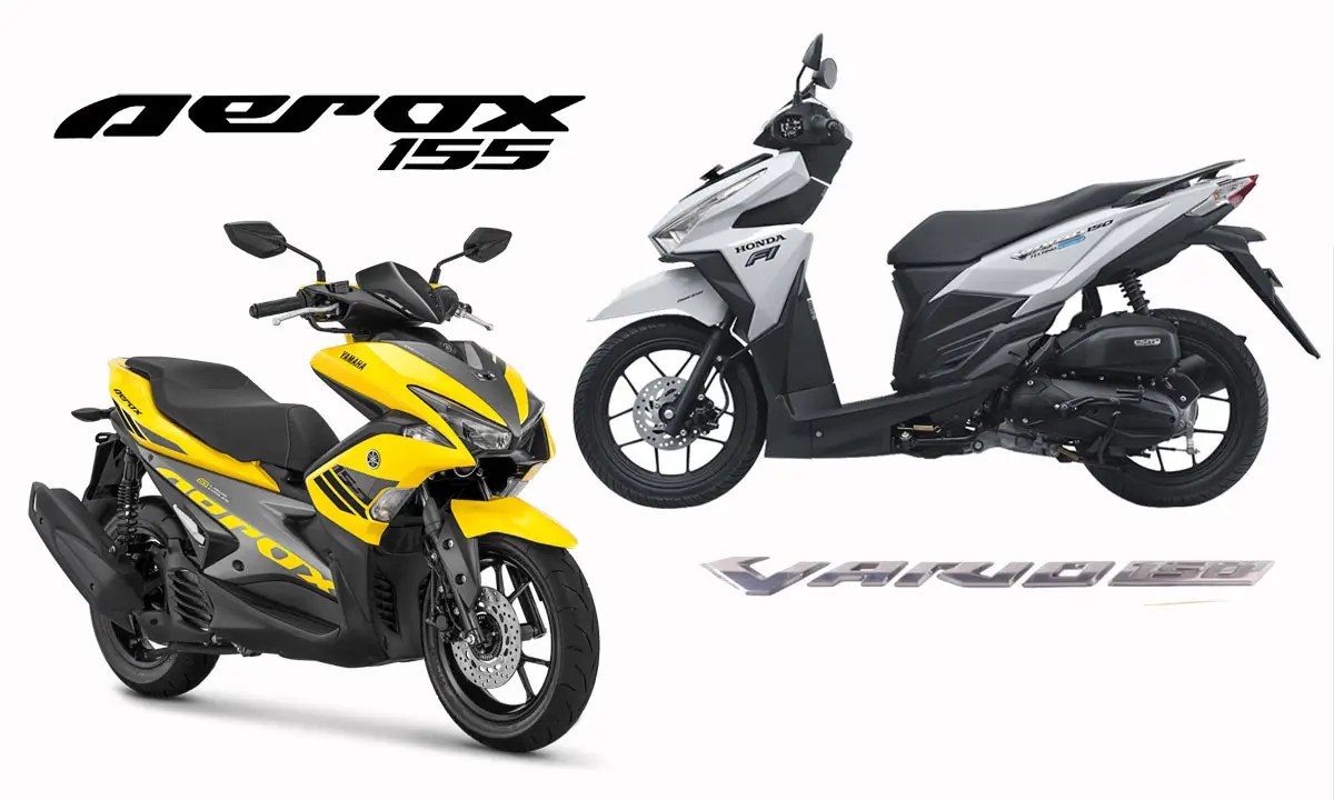 Adu Irit Nmax Vs Aerox 155. Rahasia Keunggulan Honda Vario 150 dari Yamaha Aerox 155