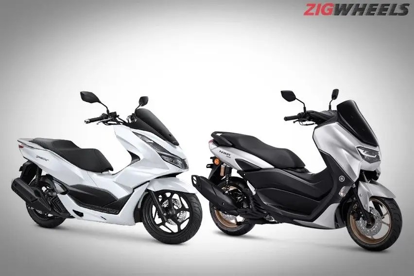 Nmax V2 Vs Pcx 160. Honda PCX 160 CBS vs Yamaha NMax 155 Connected Version, Memindai Daya Tawar Trim Bawah