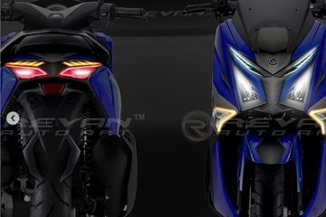 Nmax Baru Modif. Yamaha NMAX 'Baru' Makin Agresif Kena Rombak Headlamp, Jadi Mirip Transformers?