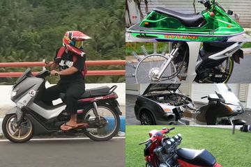 Gambar Motor Nmax Lucu. Kaleidoskop 2019: Top 5 Modifikasi Motor Paling Nyeleneh dan Kocak