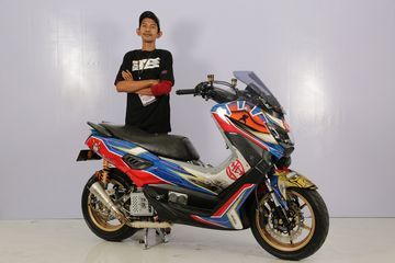 Nmax Racing Style. Yamaha NMAX Best Racing Look, Tampil Sangar dan Pakai Part Mewah