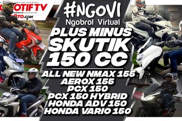 Komparasi Nmax Vs Vario 150. Bingung Pilih Skutik 150 cc? Cari Jawabannya di Video Komparasi Ini