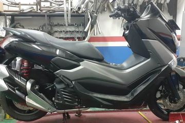 Nmax Knalpot Cbr250rr. Yamaha NMAX Sangar, Knalpot CBR250RR Dua Silinder, Leher Bikinan