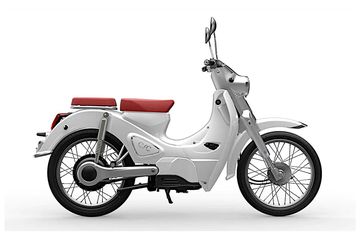 Honda Mirip Yamaha Nmax. Harga Motor Listrik Ini Setara Yamaha NMAX, Bodinya Hampir Mirip Honda Super Cub, Cocok Buat yang Suka Retro