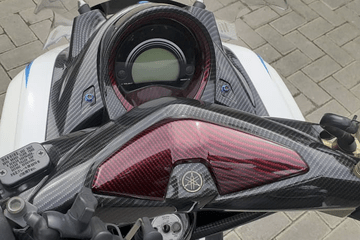 Body Halus Nmax. Bodi Kasar Yamaha NMAX Ini Dilabur Water Printing Karbon, Tampil Serasi Dengan Bodi Airbrushnya