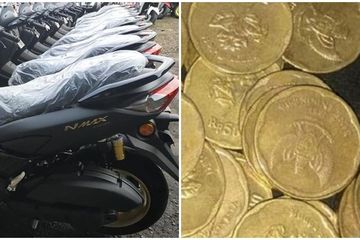 Nmax 2021 Warna Kuning. Heboh Uang Koin Rp 500 Warna Kuning Dijual Seharga Belasan NMAX, Padahal Biasa Cuma Buat Kerokan