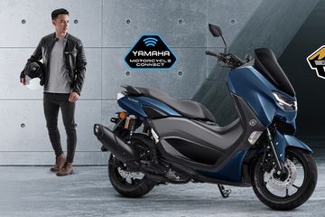 Nmax New Warna Biru. Yamaha NMAX 2023 Kini Kebagian Warna Biru Metalik, Harga Ikut Naik?