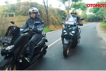 Nmax 155 Vs Xmax 250. Touring ke Bromo untuk Uji Kenyamanan dan Ketangguhan Yamaha NMAX 155 dan XMAX 250 Connected