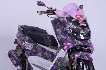 Decal Nmax Batik. Motif Batik Menginspirasi, Bikin Yamaha NMAX Lebih Nyeni