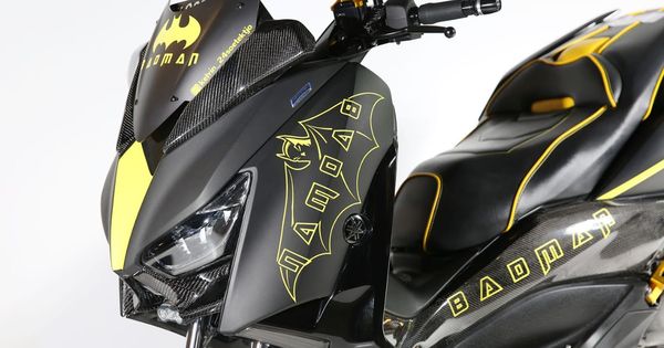 Decal Nmax Batman. Catat Ya Ini XMAX Badman Bukan Batman, Juara Daily Customaxi Denpasar