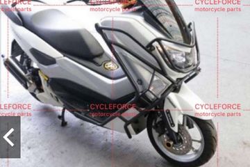 Nmax Modifikasi Dijual. Yamaha NMAX Dikrangkeng, Bodi Full Besi Tubular, Dijual Rp 700 Ribuan