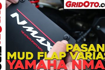 Variasi Yamaha Nmax. Video Cara Pasang Mud Flap Variasi Yamaha NMAX, Gampang Banget Sob