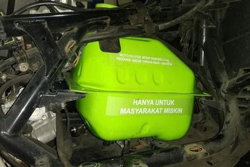 Tangki Yamaha Nmax Abs. Yamaha NMAX Makin Kembung, Pasang Tangki 'Gas LPG 3 Kg' , Bisa Telan 9,5 Liter Bensin