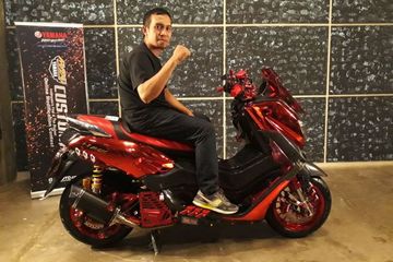 Knalpot Nmax Paling Mahal. Ditawar Rp 100 Juta, Yamaha NMAX ini Termahal di Dunia