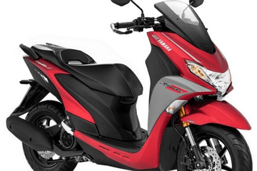 Nmax Modifikasi Merah Doff. Yamaha FreeGo Pakai Upside Down, Wajah Mirip NMAX