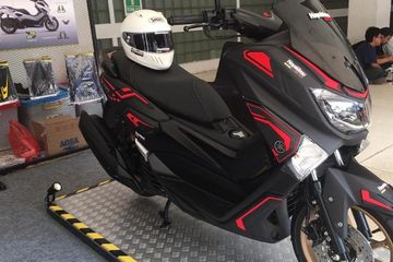 Body Nmax Tergores. PCX, NMAX, Aerox dan XMAX Pasang Pelindung, Bisa Buat Gaya Rp 1 Jutaan