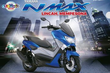 Velg Nmax Warna Biru. Varian Yamaha NMAX Terbaru Ada Yang Pakai Pelek Berwarna Emas